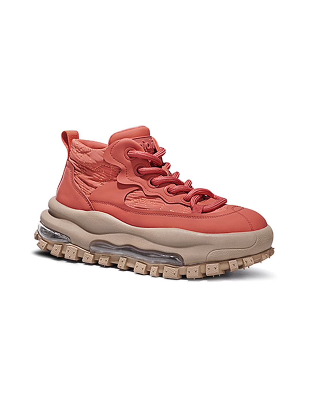 Black Trail Platform Outdoor Sneakers