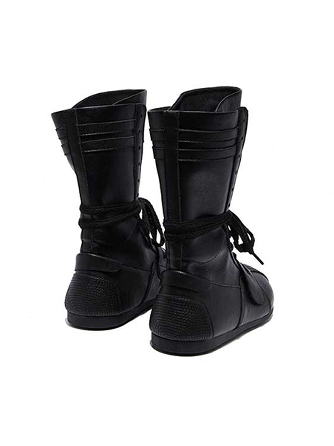 Black Knock Out Pro Leather Boxer Boots