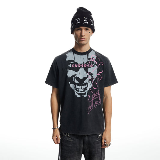 DND4DES Washed Punk Graphic T-Shirt