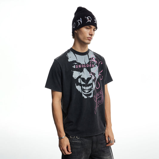 DND4DES Washed Punk Graphic T-Shirt