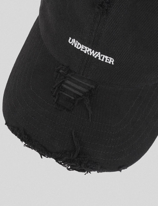 UNDERWATER Ripped Logo Hat