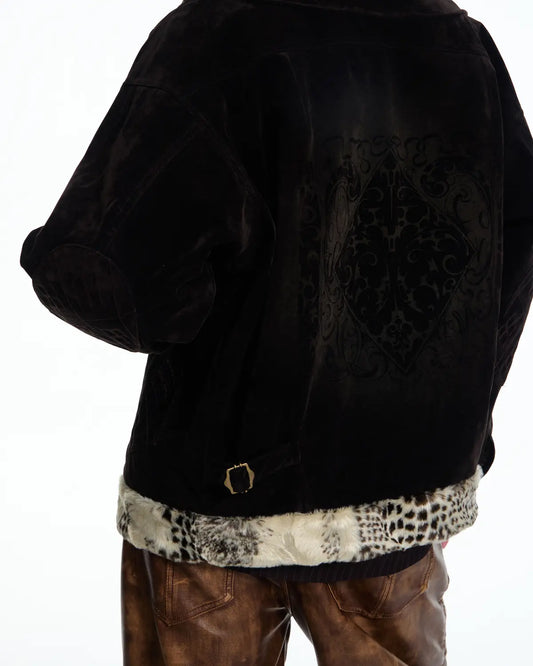 EMO Vintage Suede Patchwork Jacket