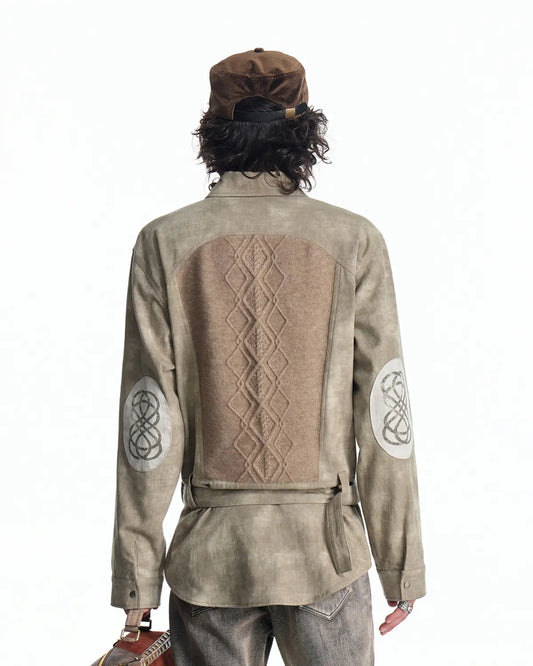 EMO Vintage Canvas Tactical Shirt Jacket