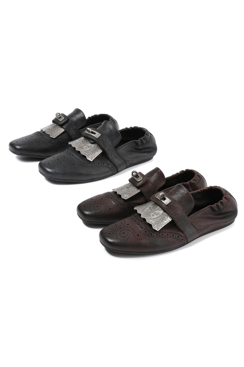 Slip-On Derby Mules