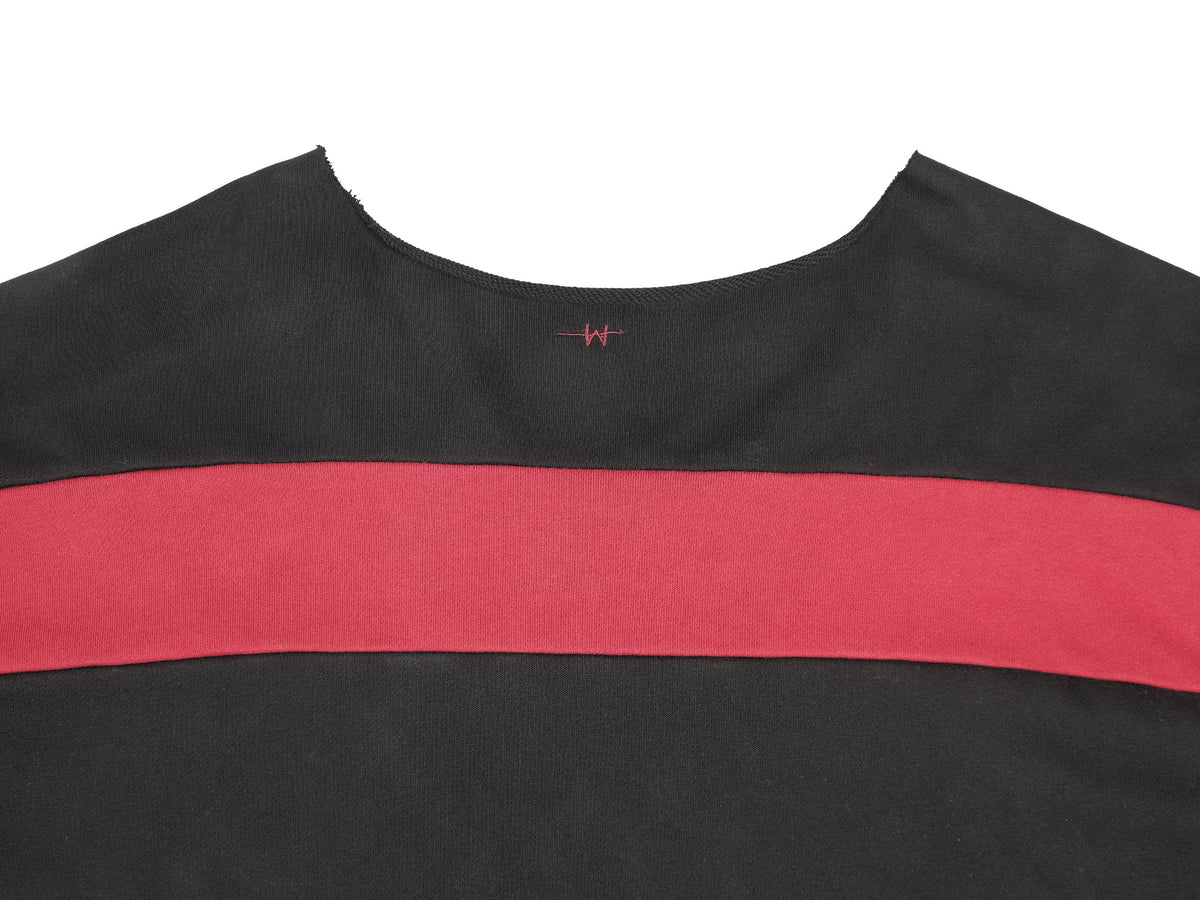 UNDERWATER Bleeding Edge Contrast Panel Sweatshirt