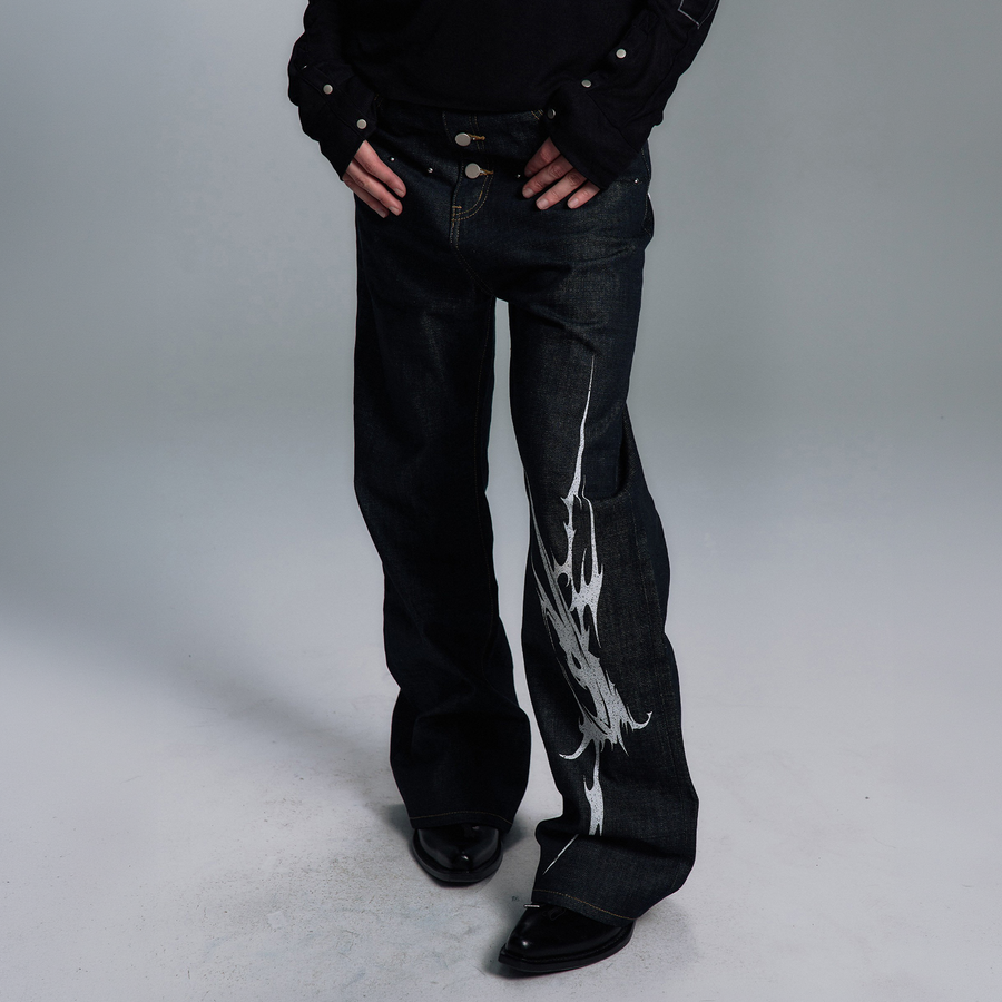 PAIKI Thorn Totem Selvedge Jeans