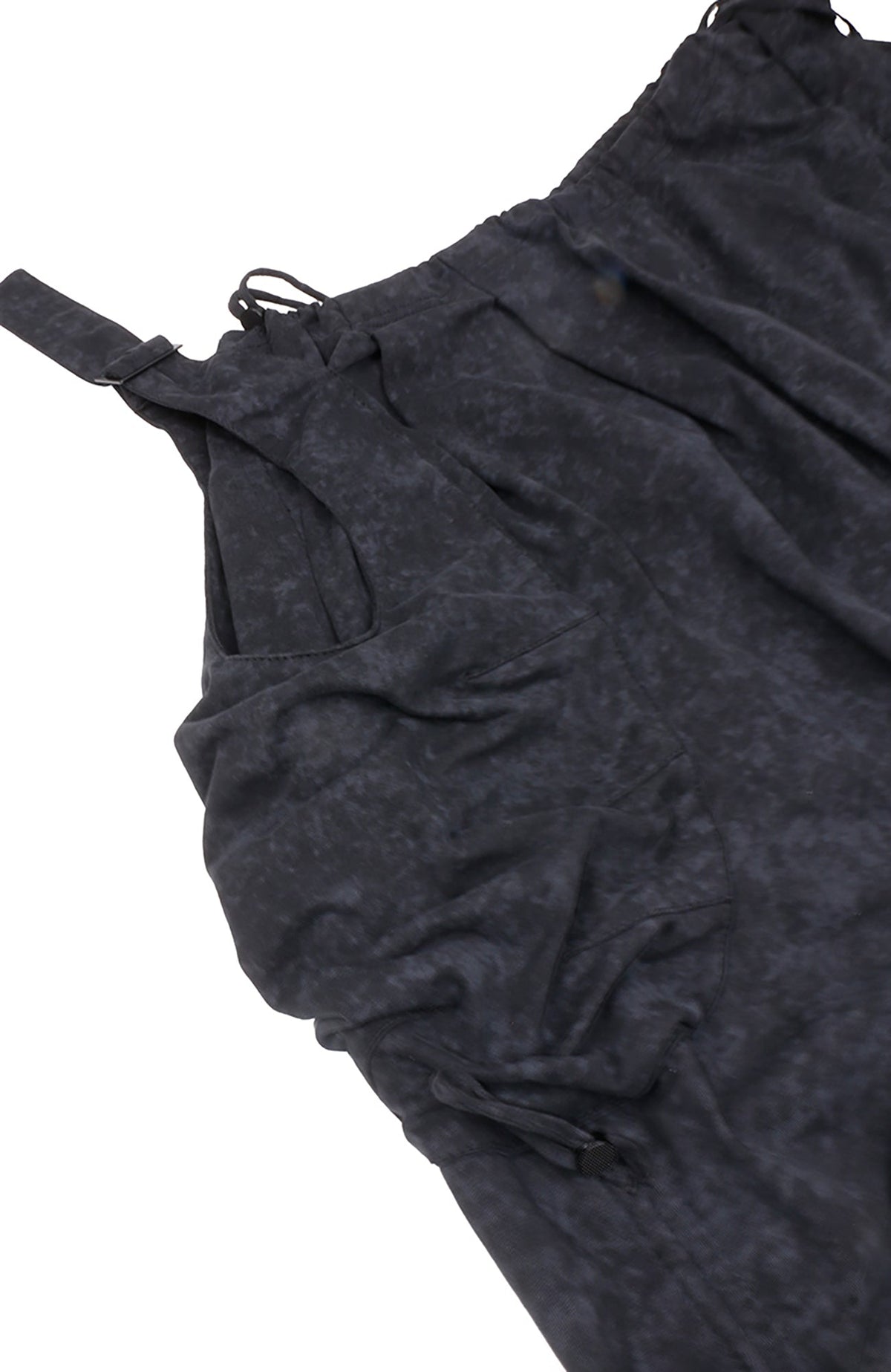 RELABEL Tie-Dye Pleated Adjustable Hem Sweatpants