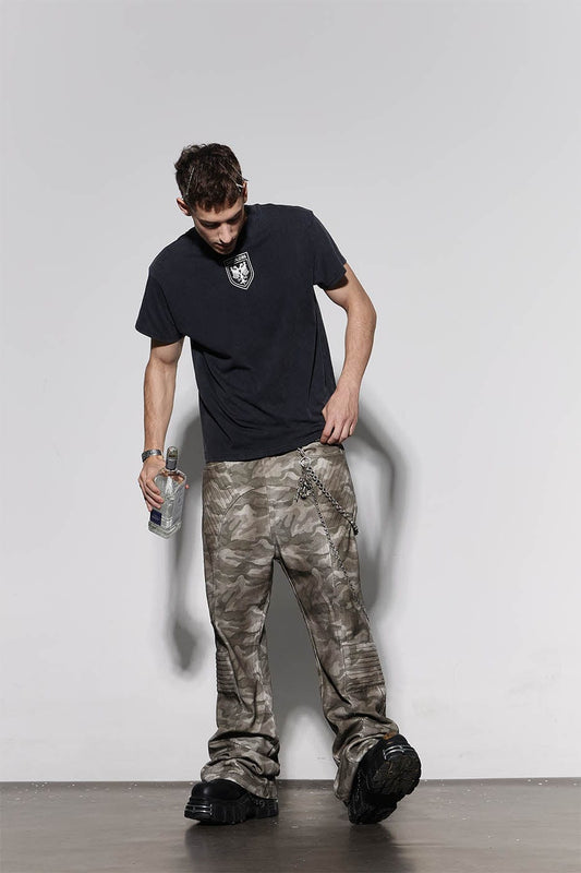 DND4DES Double-Headed Eagle Distressed T-Shirt