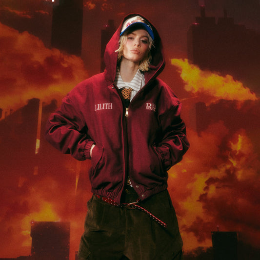 DONSMOKE X EVA Washed Hooded Jacket