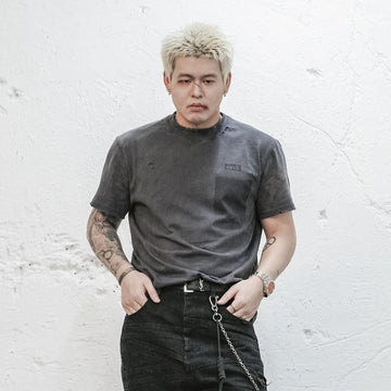 UNDERWATER Devil Distressed T-Shirt