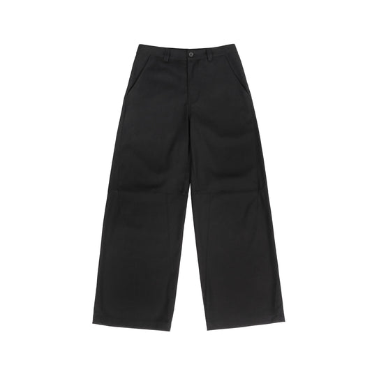 UNDERWATER Wrinkle-Resistant Panel Wide-Leg Trousers