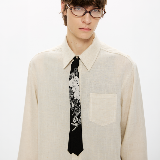 KREATE Floral Print Heritage Wide Tie