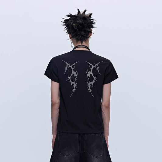 SAVAGEGROWTHWORLD Diamond Thorned Wings T-Shirt