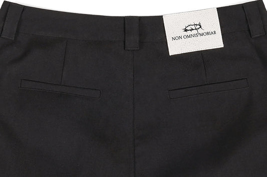 UNDERWATER Wrinkle-Resistant Panel Wide-Leg Trousers