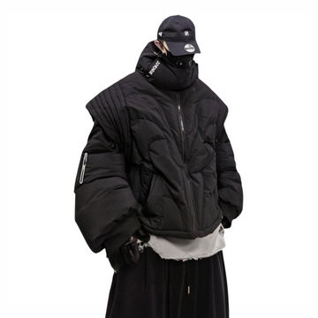UUCSCC Retro Utility Layered Puffer Jacket