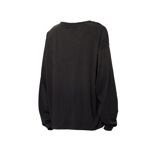 RELABEL Distressed Graphic Long-Sleeve Tee