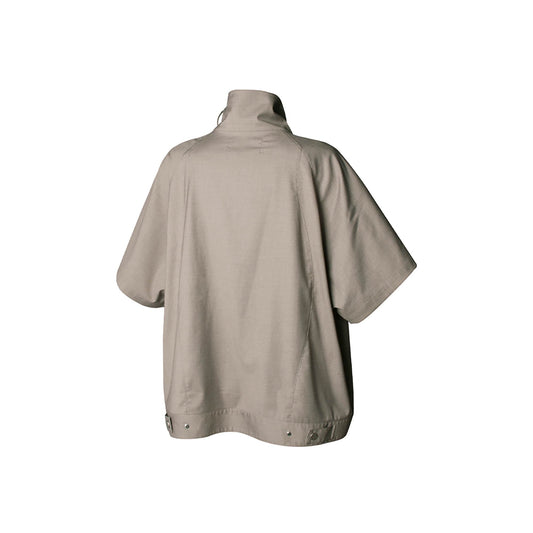 RELABEL Utility Stand Collar Half-Sleeve Jacket