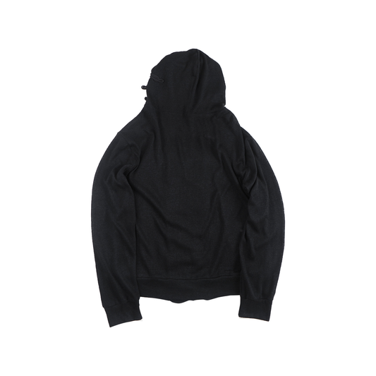 WHISTLEHUNTER Military Tape-Trim Hooded Cardigan