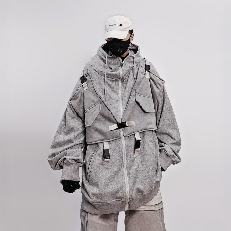 UUCSCC Utility Oversized Hooded Jacket