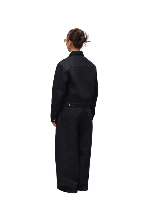 6CRAYON Indigo Baggy Wide-Leg Jeans