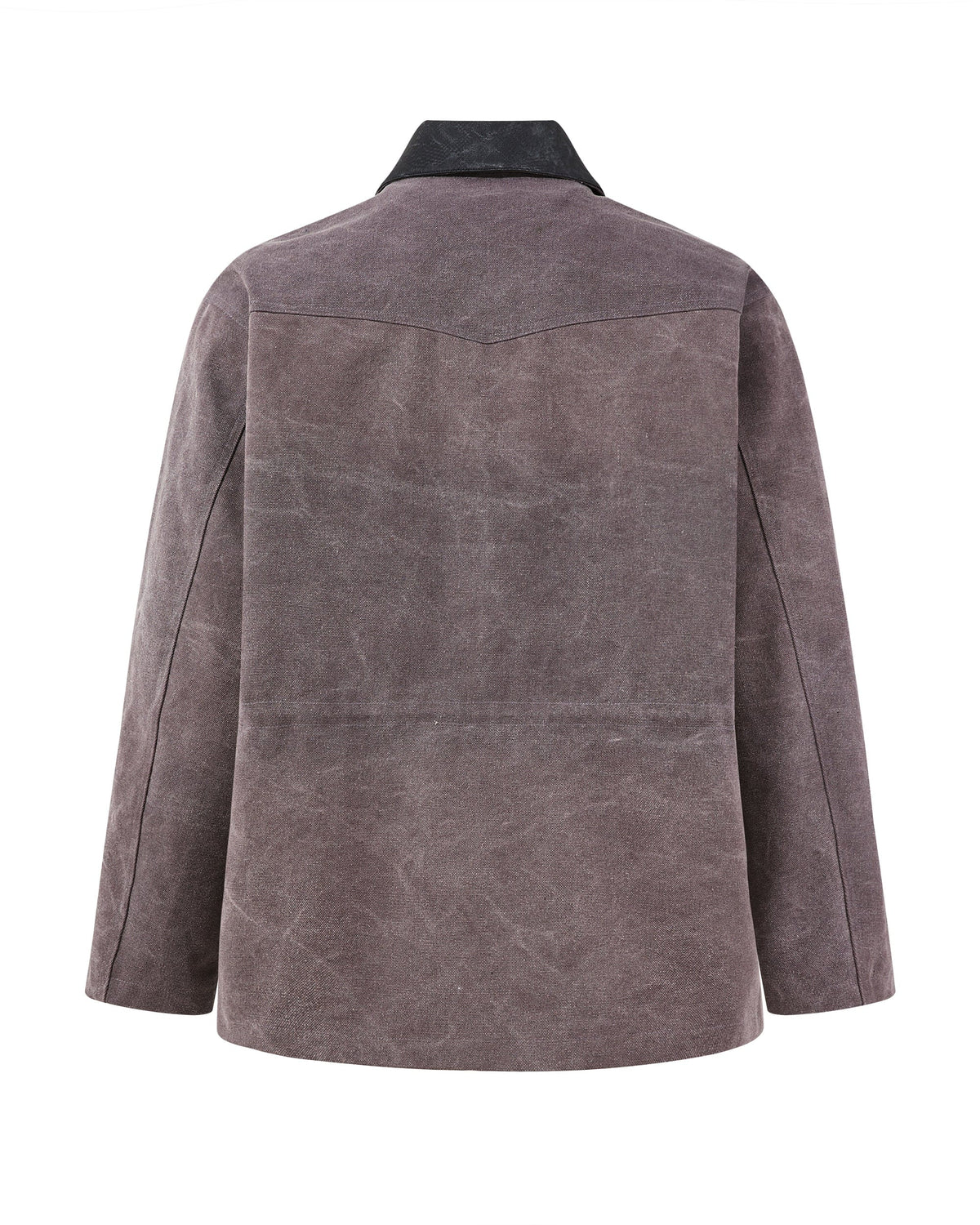 KREATE Aged Canvas Spliced Big-Pocket Jacket