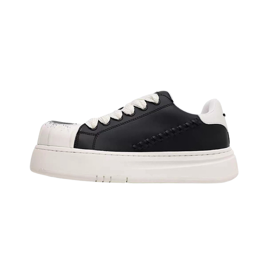 Basic monotone color platform sneakers HL3236