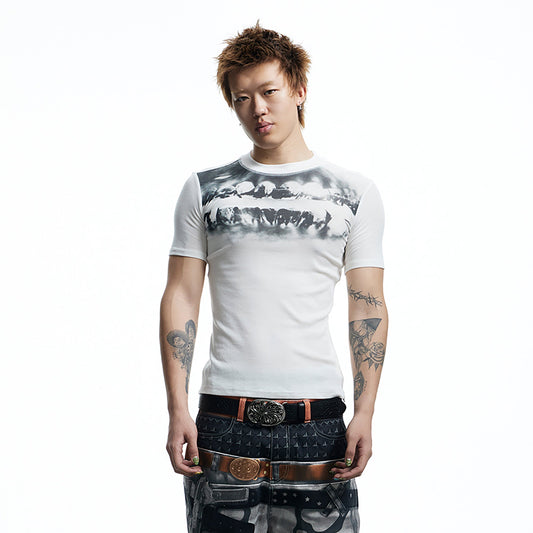DND4DES Slim Opiate Teeth Graphic Tee