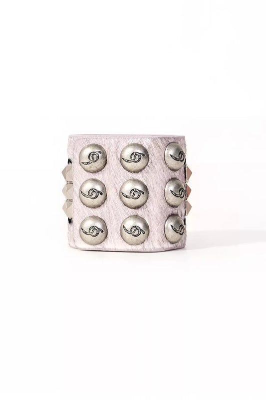Cowhide Studded Bracelet