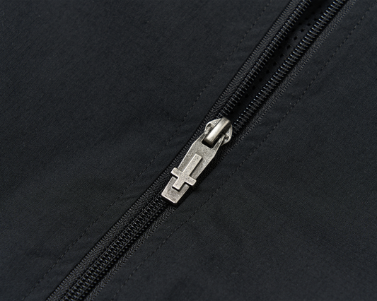 SAVAGEGROWTHWORLD Embroidered Logo Piped Hooded Jacket