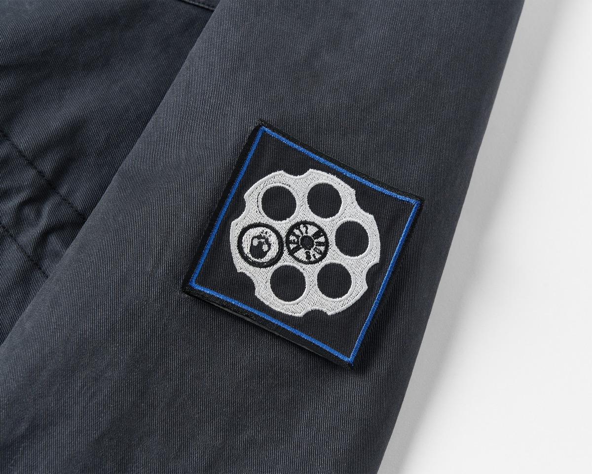 SAVAGEGROWTHWORLD Washed Canvas Multi-Pocket Utility Jacket