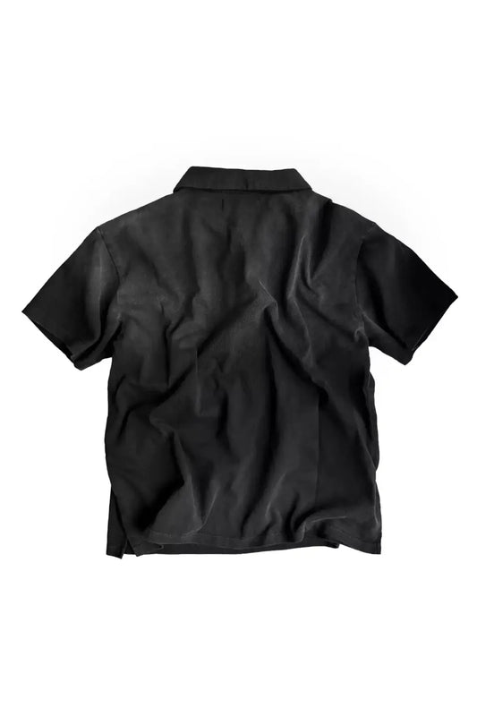 Destroyed X Ray Print Polo Shirt
