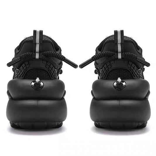 Multi different color dull color gimmick wide sneakers HL3153