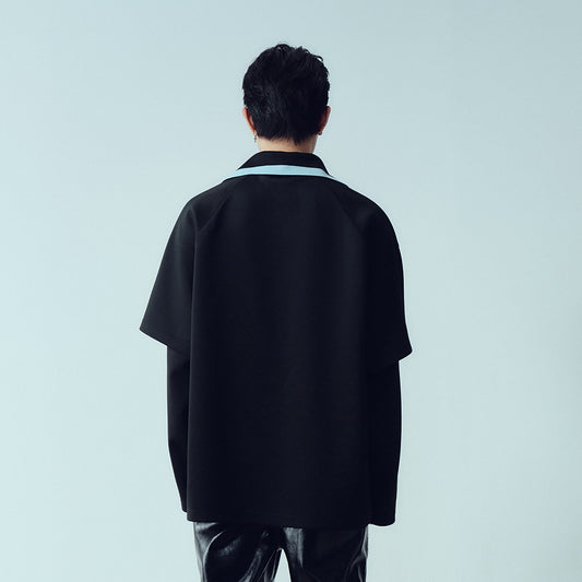 KADAKADA Diamond Graphic Layered Jersey