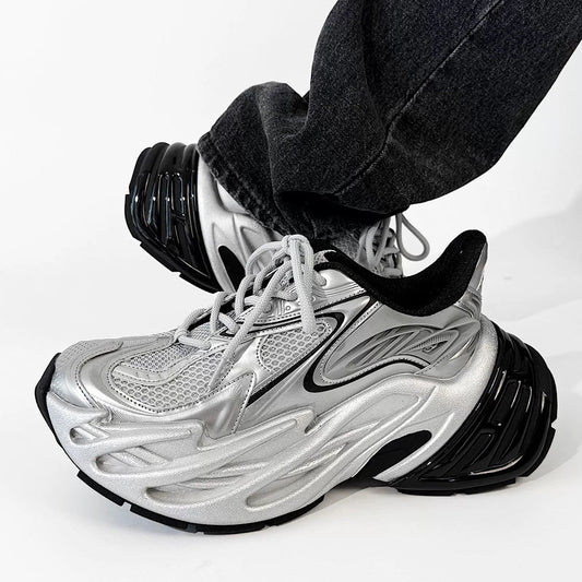 Wave gradient sole design sneakers HL3256