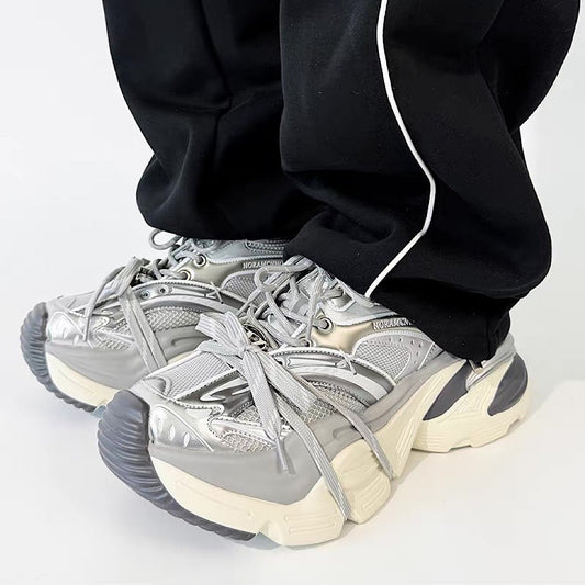 Upper sole point color design dad sneakers HL3258