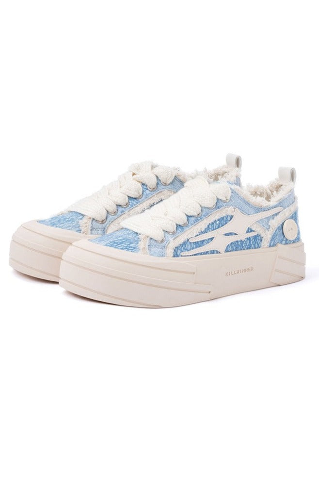 Flowers Canvas Sneakers
