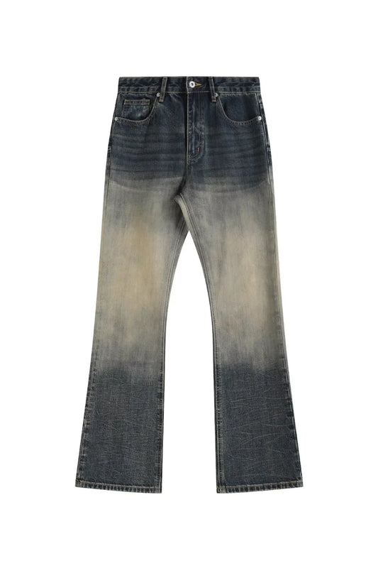 Mud Dyed Gradient Wash Denim