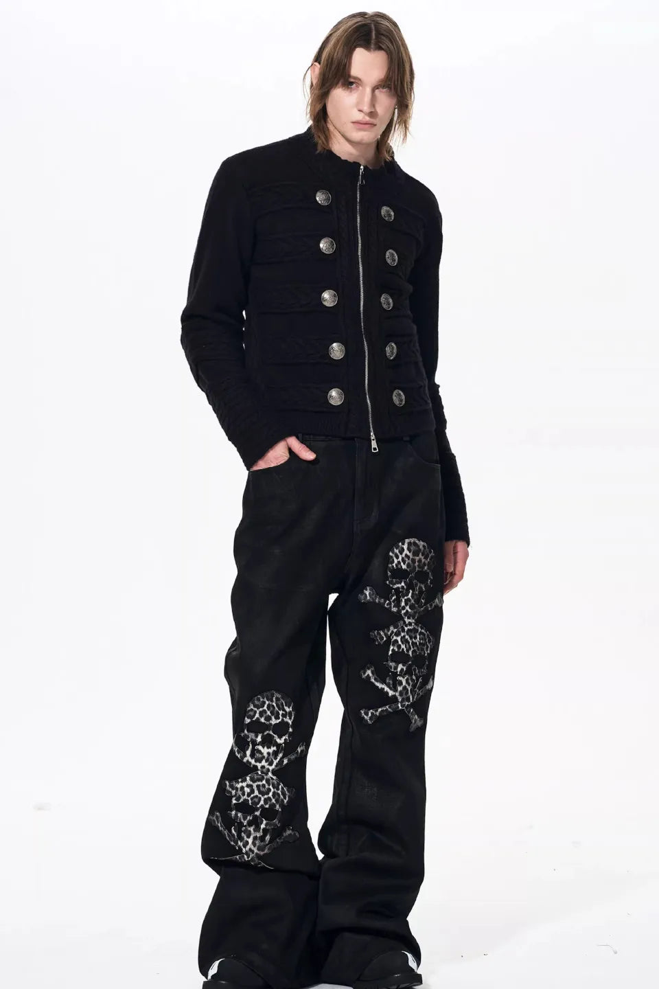 Napoleon Embellished Knit Cardigan