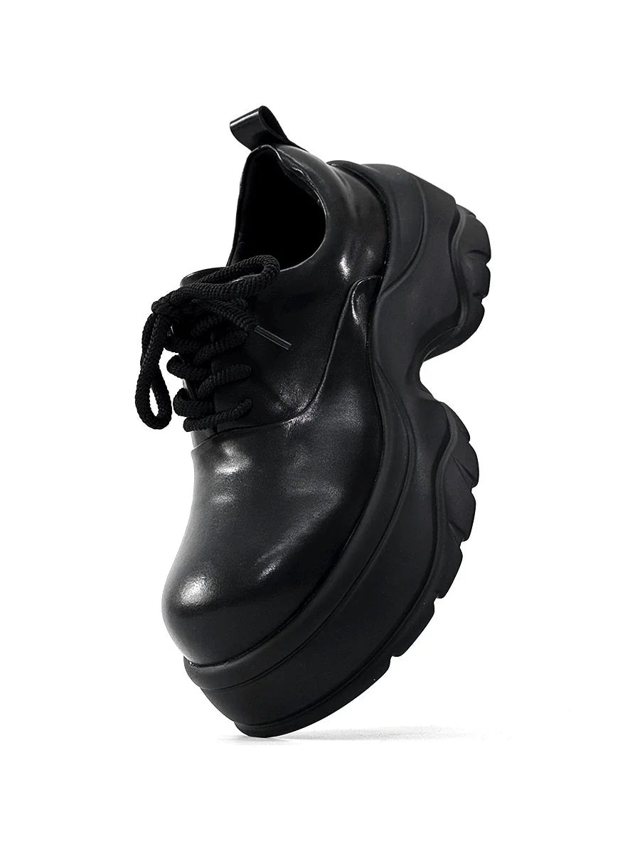 Platform Design PU Leahter Sneakers WN19109