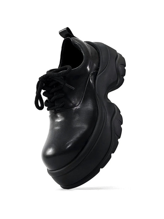 Platform Design PU Leahter Sneakers WN19109