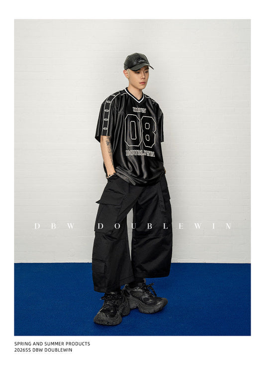 3D Silhouette Scimitar Cargo Pants