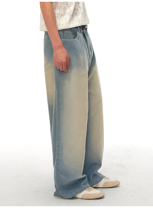 Wash-treated Corduroy Casual Pants