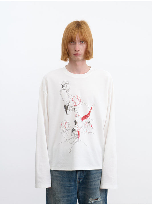 Loose-Fit Printed T-Shirt
