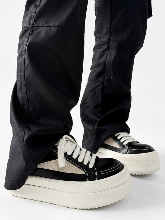 Chunky Elevated Sole Platform Sneakers