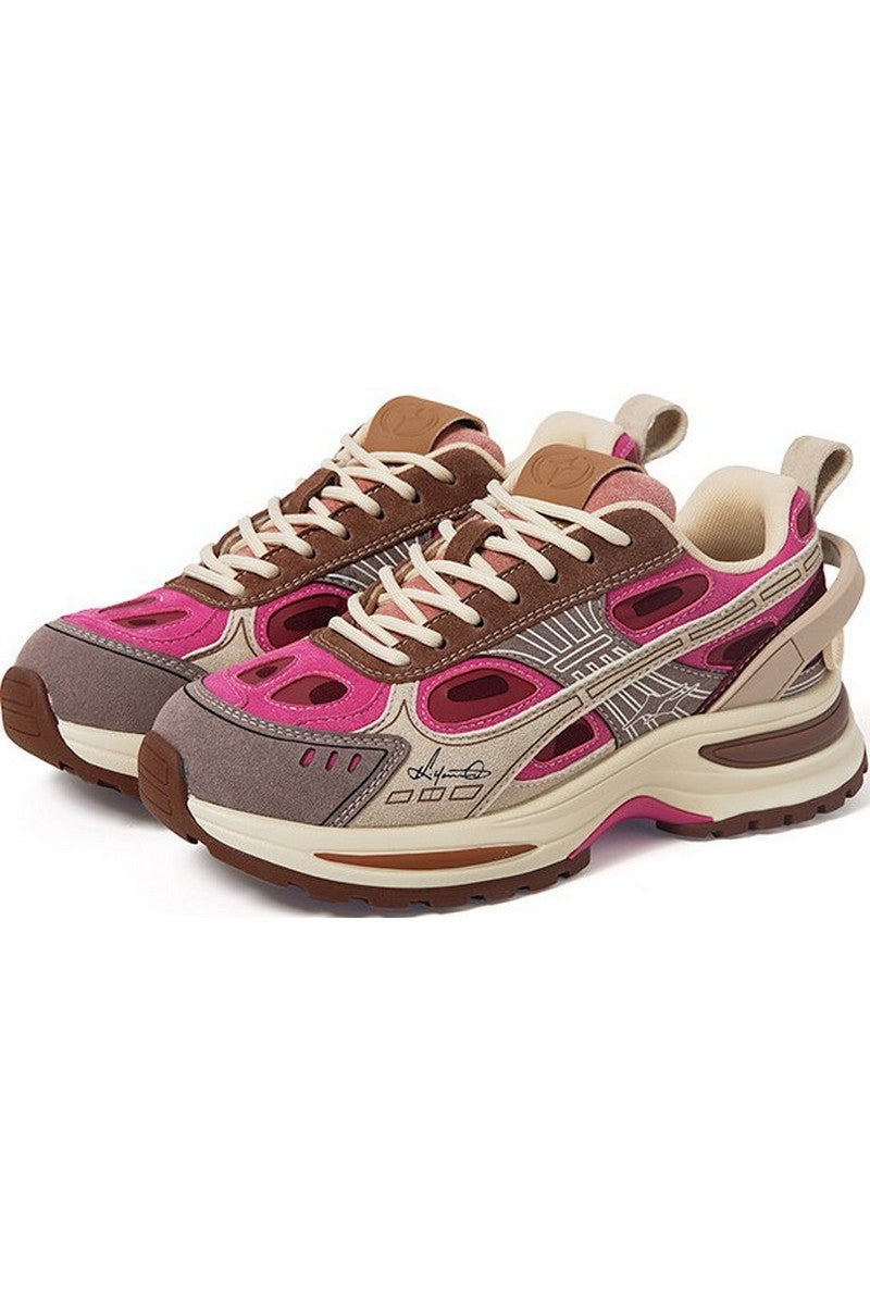 Chunky Colorblock Running Sneakers