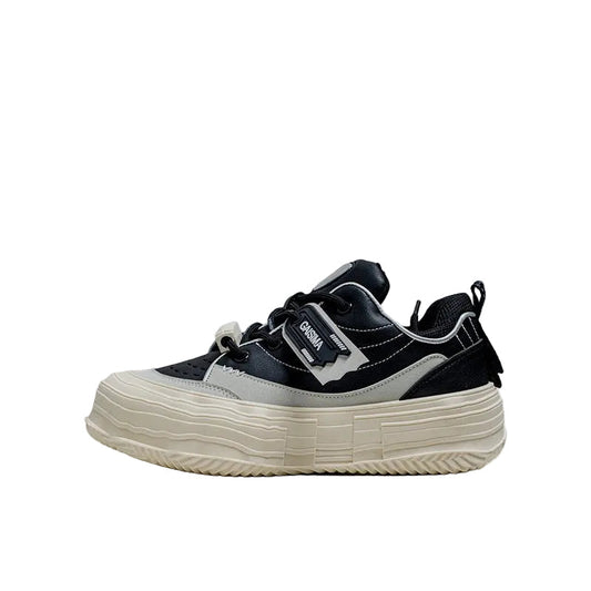 Platform Strap Lace-Up Chunky Sneakers WN23344