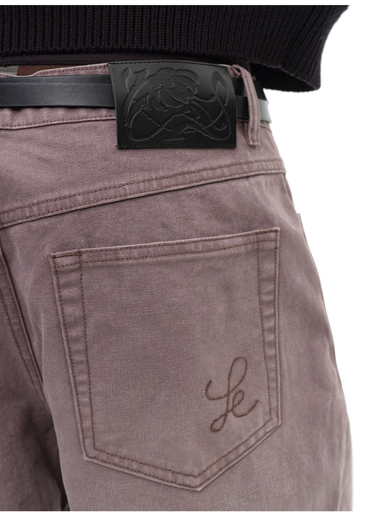 Wash Wide Leg Jeans