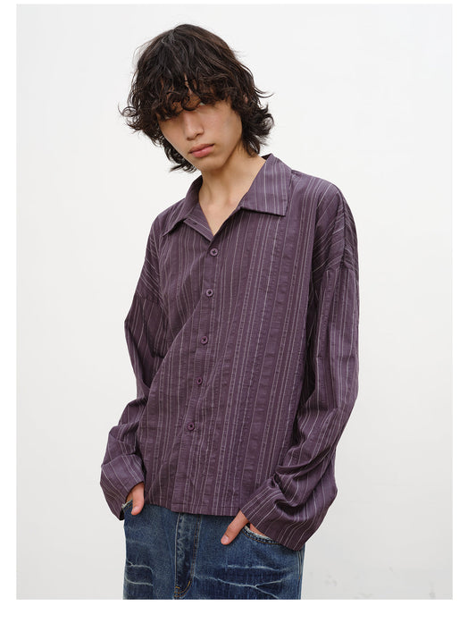 Drop-shoulder shirt