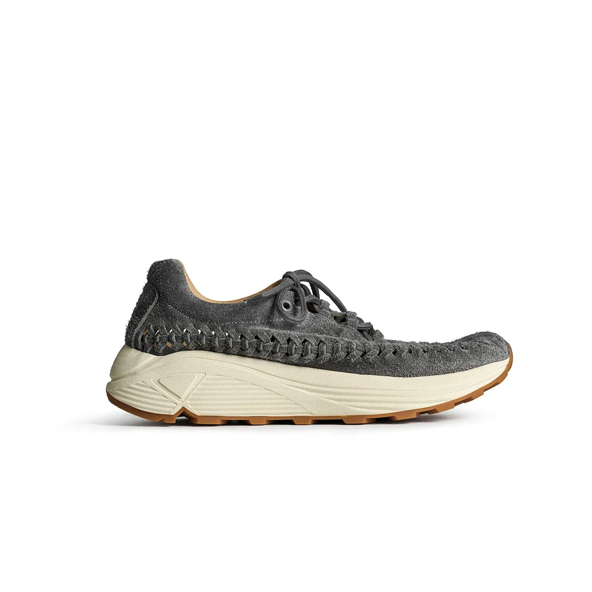 Handwoven Suede Runner Sneakers