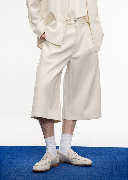 Relaxed Drape Shirt Set